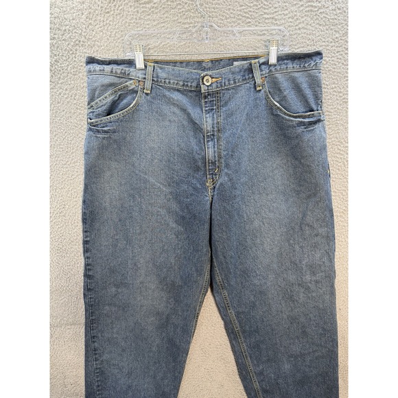 Vintage Levis Silvertab Jeans Mens 40 Blue Baggy Workwear Grunge Skater Y2K - Picture 11 of 11